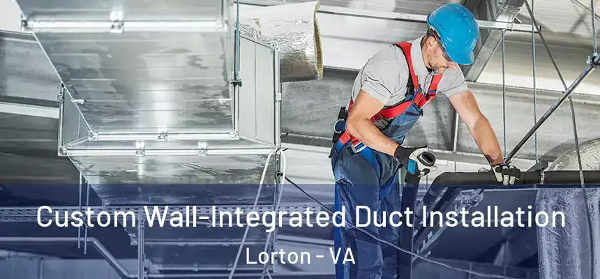  Custom Wall-Integrated Duct Installation Lorton - VA